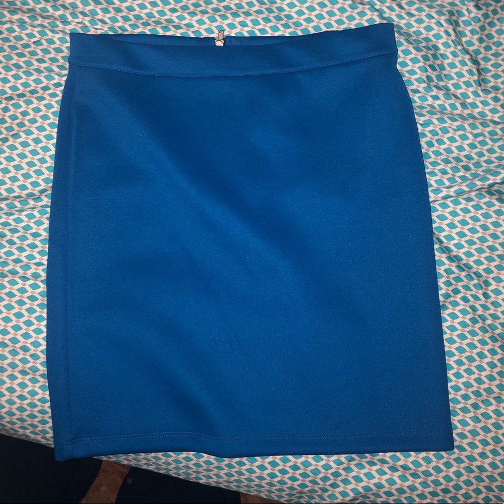 Blue Forever21 Mini Skirt